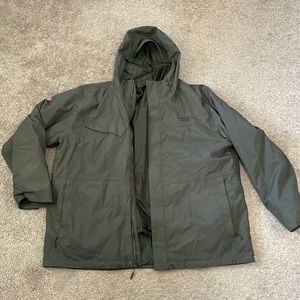 North Face 3-in-1 3xl coat